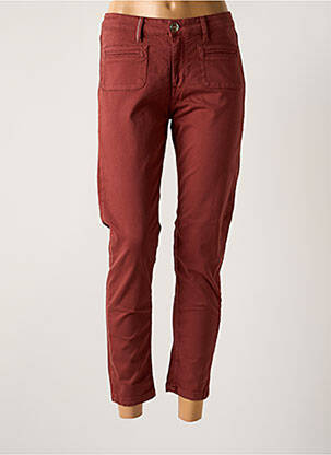 Pantalon slim stretch taille normale rouge ISLOW femme