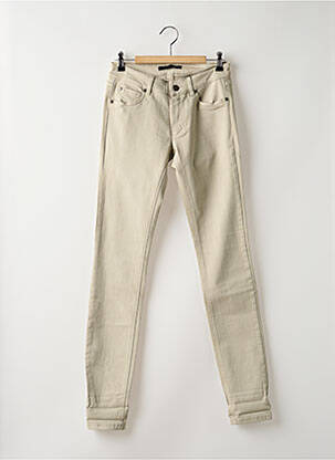 Jeans coupe slim stretch taille normale gris SET femme