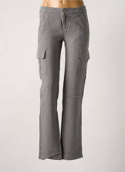 Pantalon cargo gris CORLEONE pour femme seconde vue