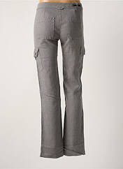 Pantalon cargo gris CORLEONE pour femme seconde vue