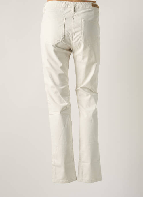 Jeans coupe slim beige ISLOW pour femme