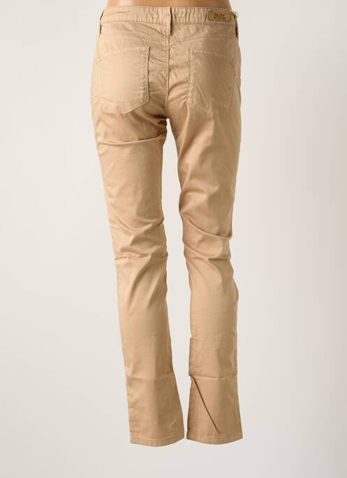 Jeans coupe slim beige ISLOW pour femme