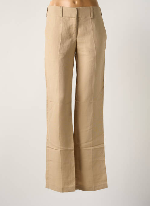 Pantalon droit beige LOLA pour femme