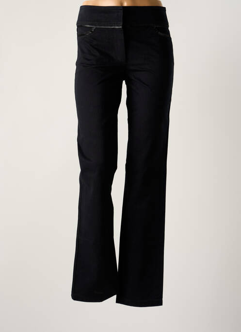 Pantalon droit noir DIPLODOCUS pour femme