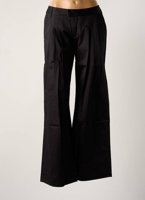 Pantalon droit noir ONE STEP pour femme