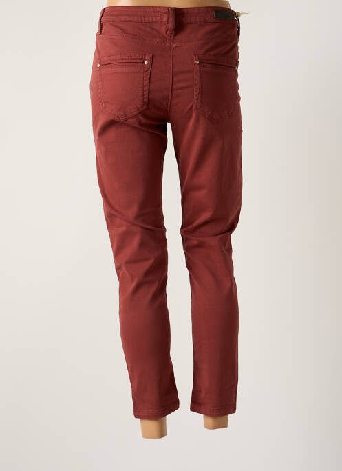 Pantalon slim rouge ISLOW femme
