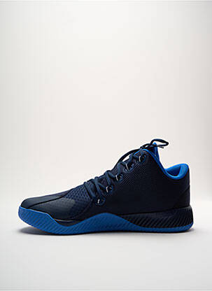 Baskets empiècements bleu ADIDAS homme