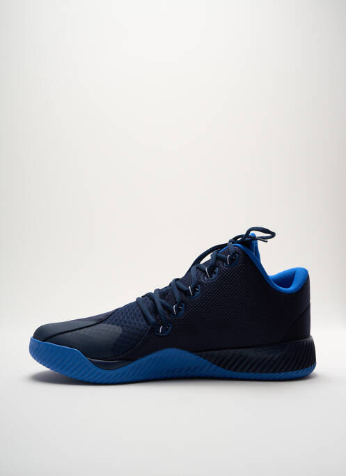 Baskets empiècements bleu ADIDAS homme