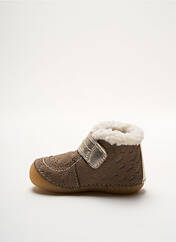 Bottillons beige KICKERS pour fille seconde vue