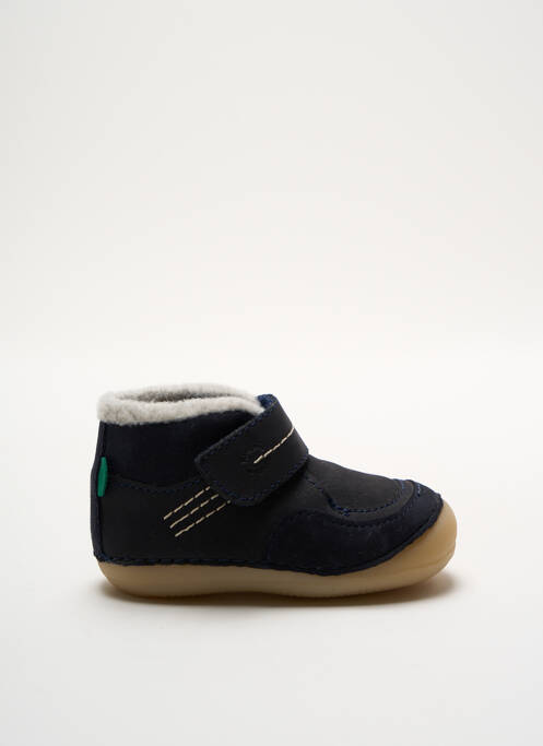 Bottillons bleu KICKERS pour enfant