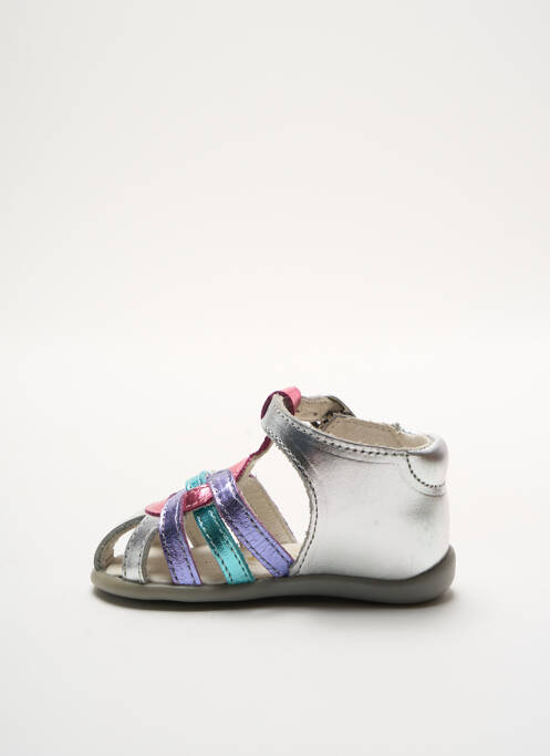 Sandales/Nu pieds argent BABYBOTTE fille