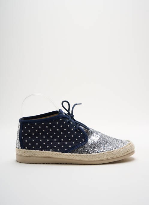 Espadrilles argent IPPON VINTAGE pour femme