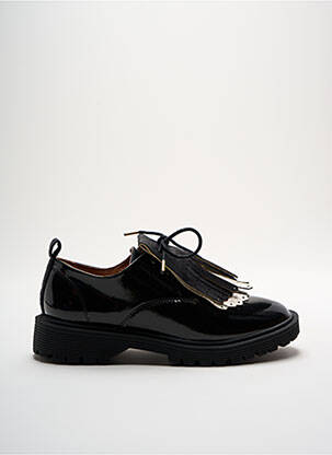 Derbies matière lisse talon de 4 à 6cm noir ARMISTICE femme