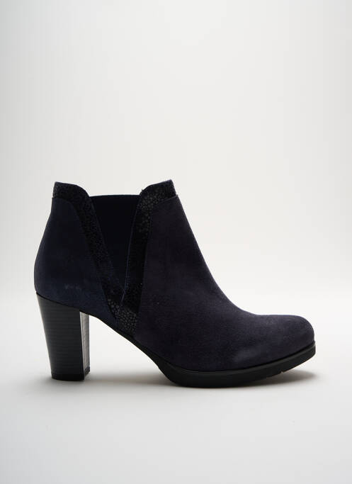 Bottines/Boots bleu REQINS pour femme