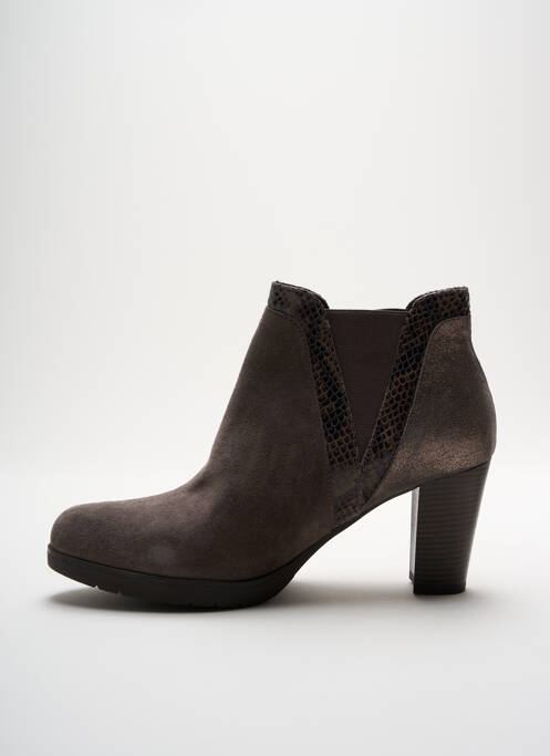 Bottines/Boots marron REQINS pour femme