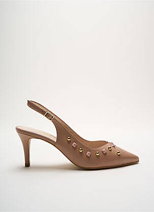 Escarpins fermeture boucle(s) talon de 7 à 9cm rose LODI femme