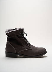 Bottines/Boots gris PEP STEP pour femme seconde vue