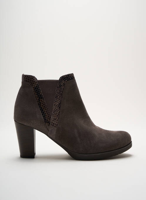 Bottines/Boots marron REQINS pour femme