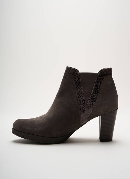 Bottines/Boots marron REQINS pour femme