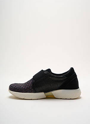 Baskets fermeture elastique talon plat jusqu'à 3cm noir BERNIE MEV femme