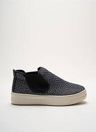 Slip ons talon compensé talon plat jusqu'à 3cm noir BERNIE MEV femme