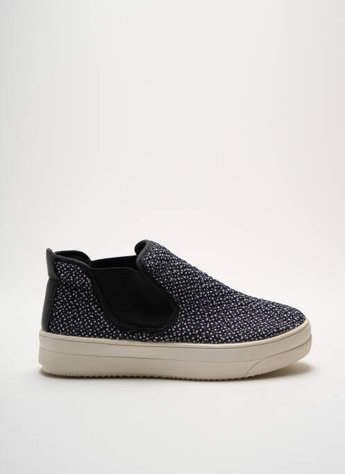 Slip ons talon compensé talon plat jusqu'à 3cm noir BERNIE MEV femme