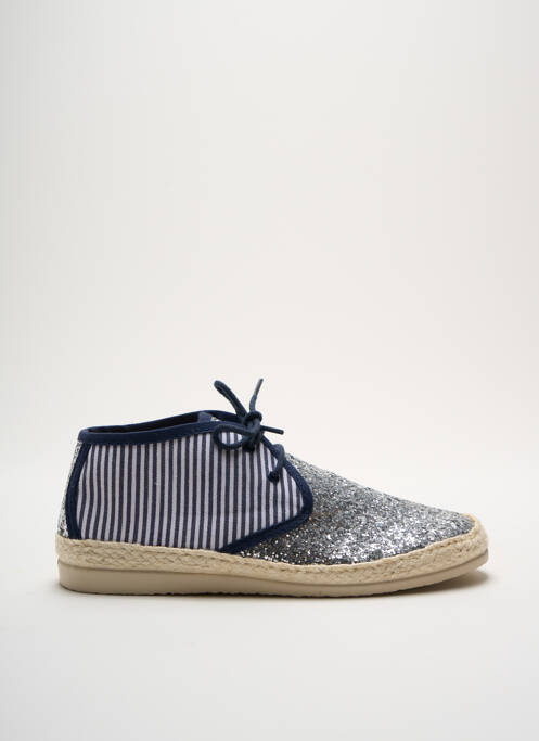 Espadrilles argent IPPON VINTAGE pour femme