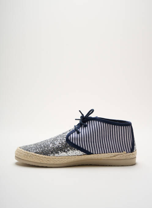 Espadrilles argent IPPON VINTAGE pour femme