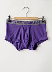 Boxer violet EMPORIO ARMANI pour homme seconde vue