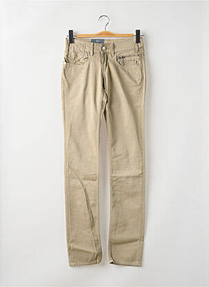 Pantalon slim stretch taille normale beige LEVIS femme