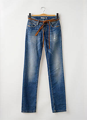 Jeans coupe droite taille basse taille basse bleu SALSA femme