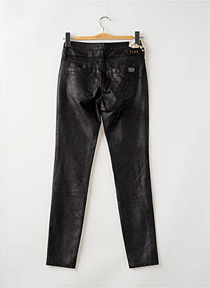 Pantalon slim stretch taille normale noir FIVE femme