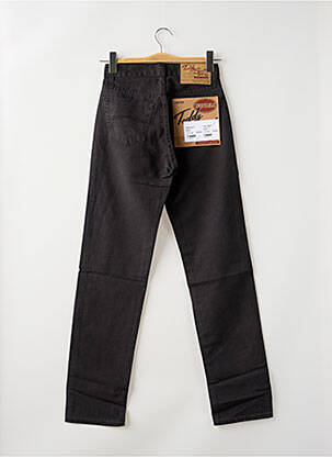 Pantalon droit taille haute taille haute noir TEDDY SMITH femme