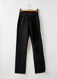Jean coupe mom poches taille haute noir CIMARRON femme