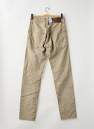 Jeans coupe droite fermeture boutonnée sur le devant taille haute vert G STAR homme