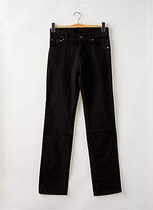 Jeans coupe droite taille haute taille haute noir IMPAQT femme