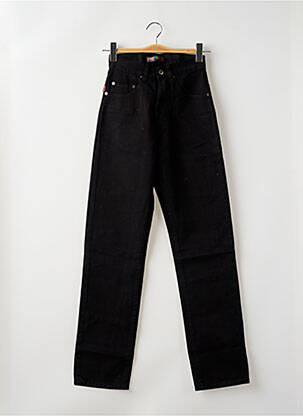Jean coupe mom poches taille haute noir LIBERTO femme