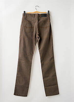Pantalon droit taille haute taille haute marron IMPAQT femme