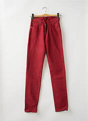 Jean coupe Mom rouge LEVIS pour femme seconde vue