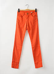 Pantalon slim orange MAYJUNE pour femme seconde vue