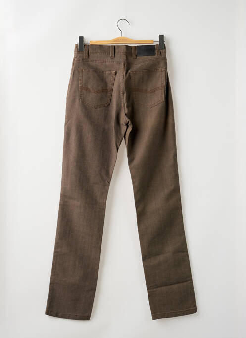 Pantalon droit taille haute taille haute marron IMPAQT femme