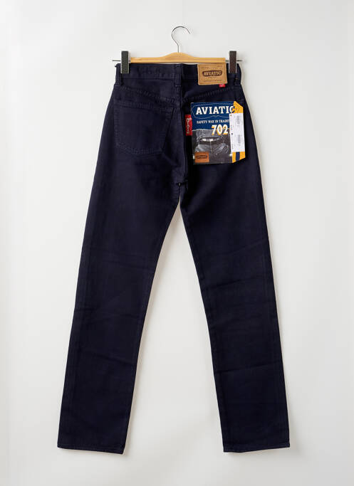 Jean coupe Mom bleu AVIATIC pour femme