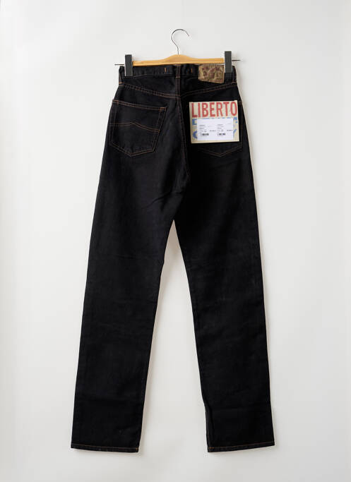 Jean coupe Mom noir LIBERTO pour femme