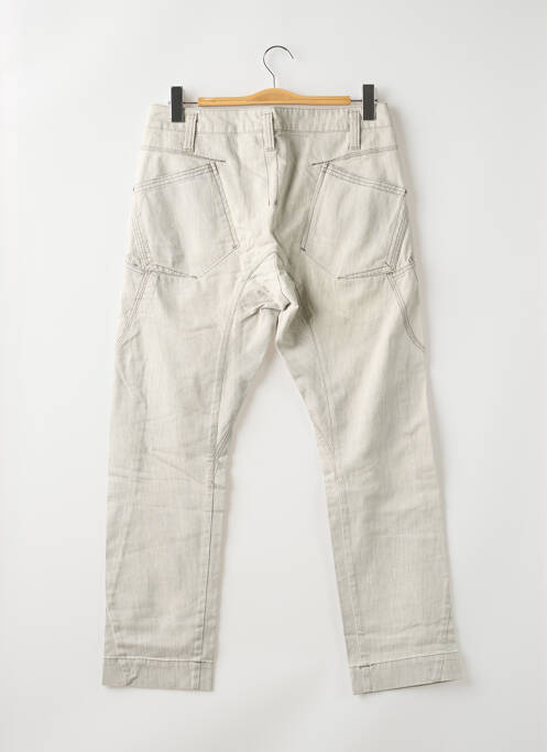 Jeans coupe droite gris MARITHE & FRANCOIS GIRBAUD pour femme