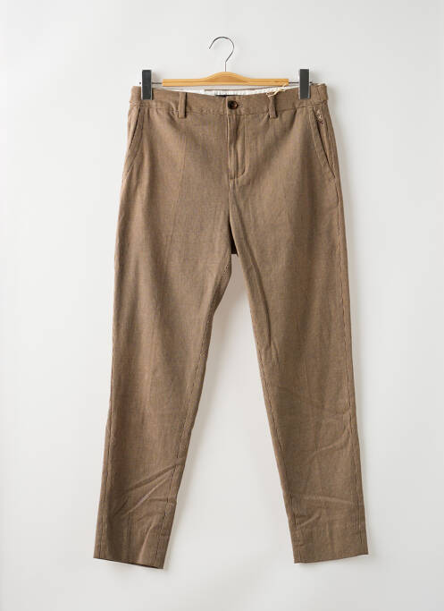 Pantalon chino marron SCOTCH & SODA pour femme