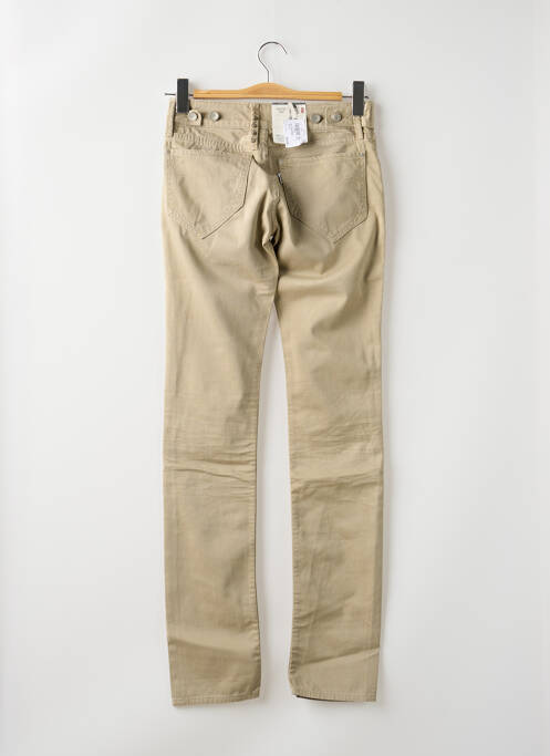 Pantalon slim beige LEVIS pour femme