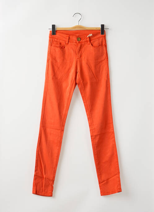 Pantalon slim orange MAYJUNE pour femme