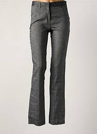 Pantalon slim taille normale taille normale gris LOLA femme