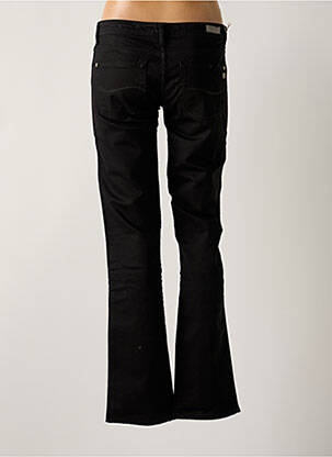 Jeans coupe slim taille basse taille basse noir purple and pink femme