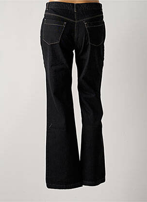 Jeans coupe droite stretch taille normale noir CASAGRANDE femme